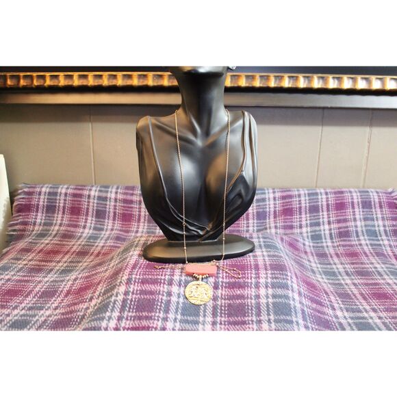 Jade and Jasper Stone Primitive Tribal Long Necklace - Picture 7 of 10